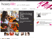 Tablet Screenshot of beautyblitz.com